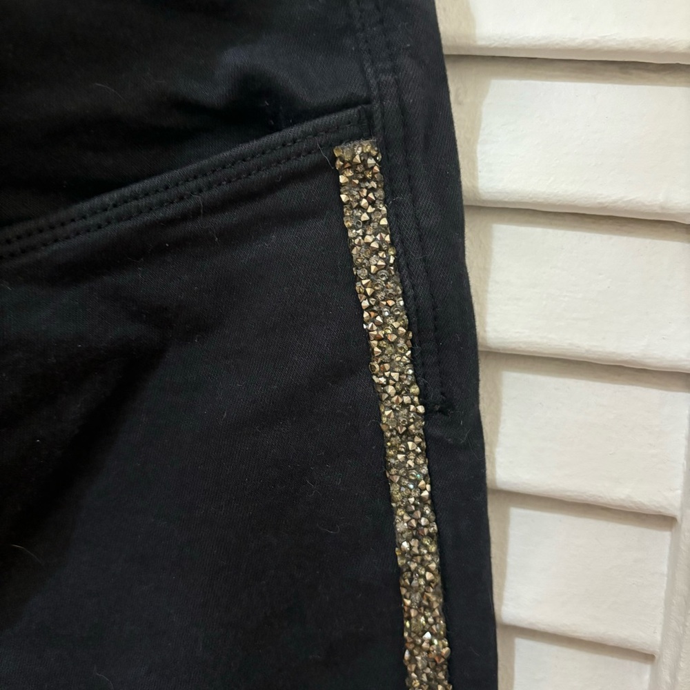 ZARA embellished black skinny jeans - Picture 3 of 5